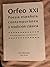 Orfeo XXI: Poesia Espa~nola Contemporanea y Tradicion Clasica (Punto de Encuentro (Editorial Everest)) (Spanish Edition)