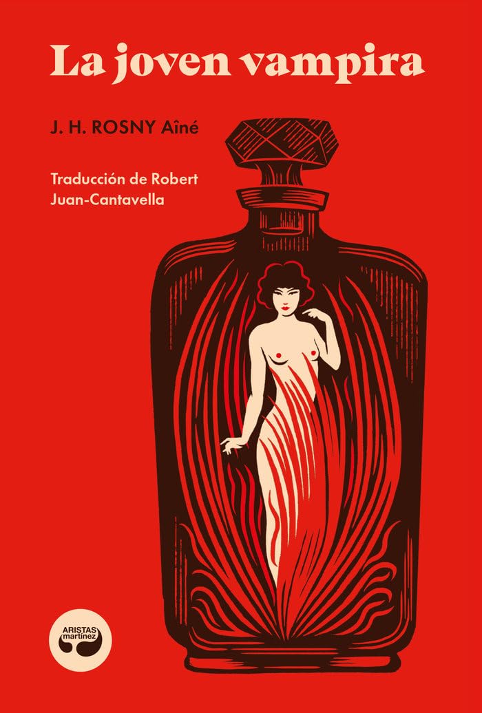 Portada de La joven vampira, de J.-H. Rosny aîné