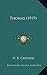 Thomas (1919) by Creswell, H. B. published by Kessinger Publishing, LLC (2010) [Hardcover]