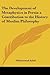 The Development of Metaphysics in Persia a Contribution to the History of Muslim Philosophy by Iqbal, Muhammad (2005) Paperback