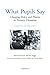 What Pupils Say: Changing Policy And Practice In Primary Education: Changing English Primary Education by Professor Andrew Pollard (2000-12-28)