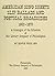 AMERICAN SONG SHEETS, SLIP BALLADS, AND POETICAL BROADSIDES, ... by Edwin Wolf