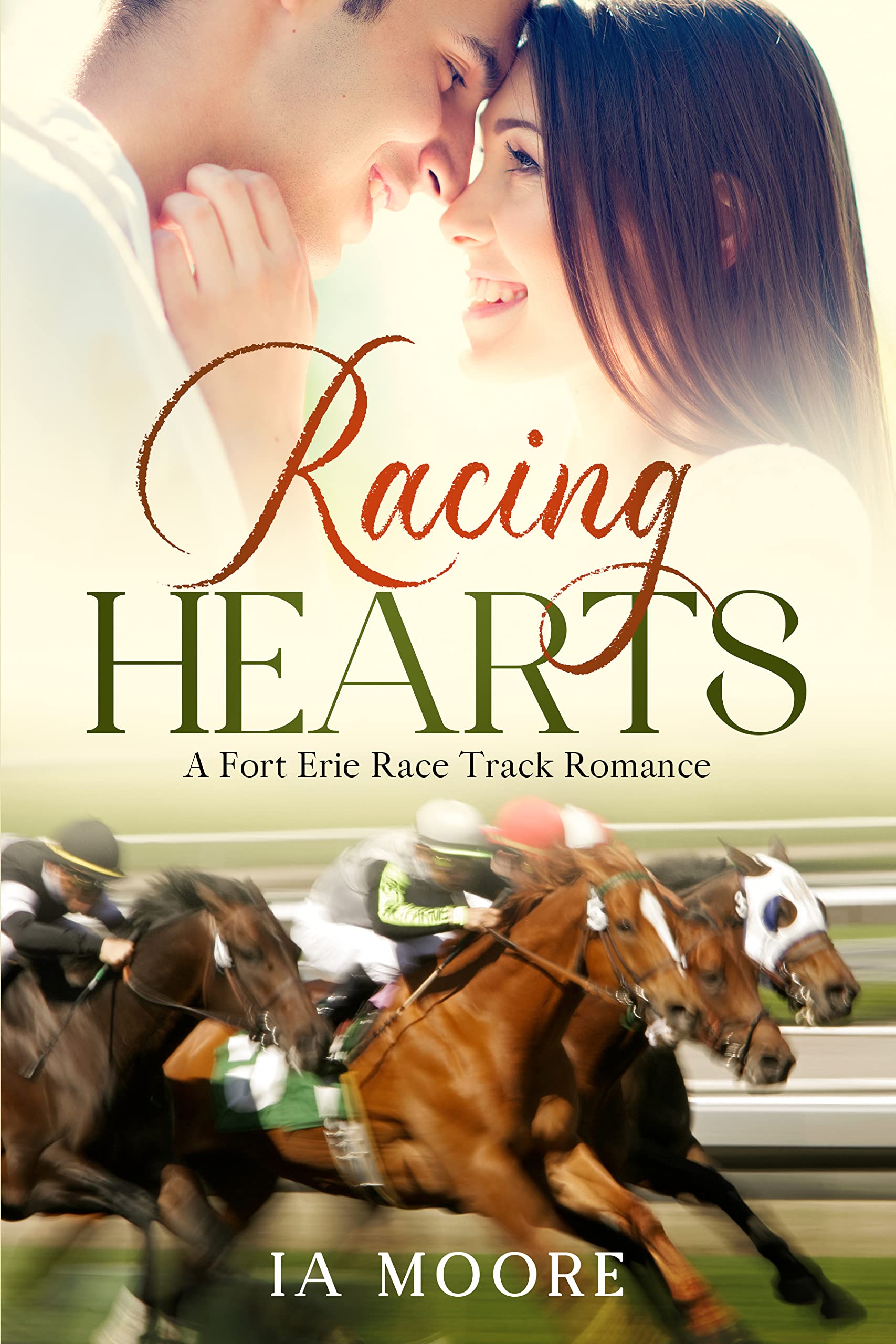Racing Hearts: A Sweet Equestrian Romance (Fort Erie Race Track Fiction Series)