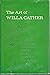 The Art of Willa Cather