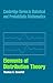 Elements of Distribution Theory (Cambridge Series in Statistical and Probabilistic Mathematics) by Thomas A. Severini (2005-08-08)