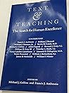 Text & Teaching: The Search for Human Excellence