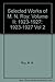 Selected Works of M. N. Roy, Vol. 2: 1923-1927 by Roy, M.N. (1989) Hardcover