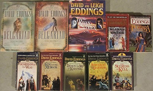 David Eddings 13 Novel Set- Complete Belgariad and Mallorean Series (Paperback)