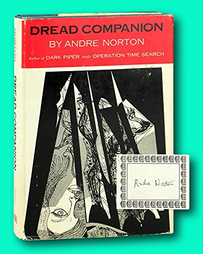 Vtg Andre Norton / Dread Companion / Signed Bookplate / First Edition 1970 [Hardcover] Andre Norton