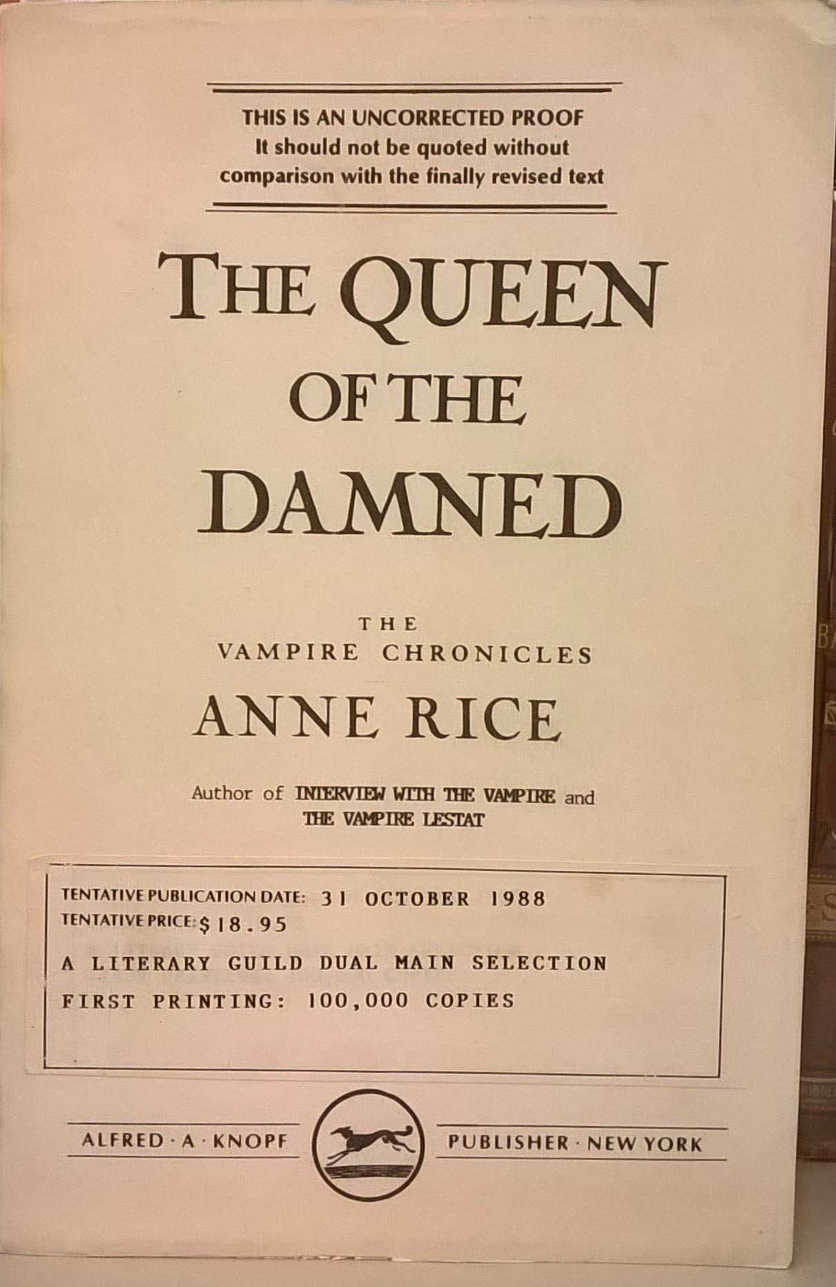 The Queen of the Damned