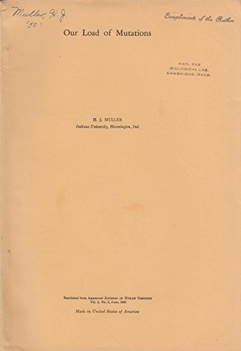 Our Load of Mutations (Paperback)