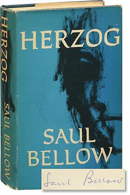 HERZOG Signed First Edition 1964 -Viking Press [Hardcover] Saul Bellow