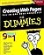 Creating Web Pages All-in-One Desk Reference For Dummies 1st edition by Vander Veer, Emily A., Lowe, Doug, Ray, Eric J., Ray, Debora (2001) Paperback