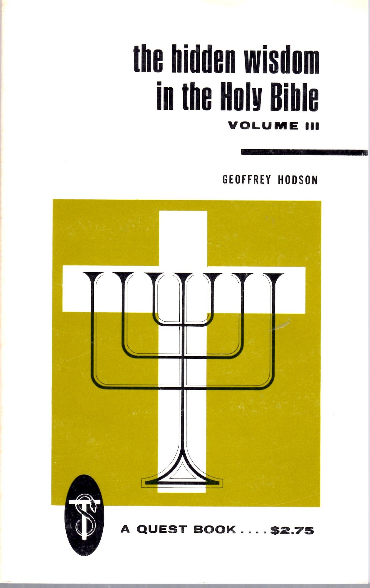 Hidden Wisdom in the Holy Bible: v. 3 (Quest Books)