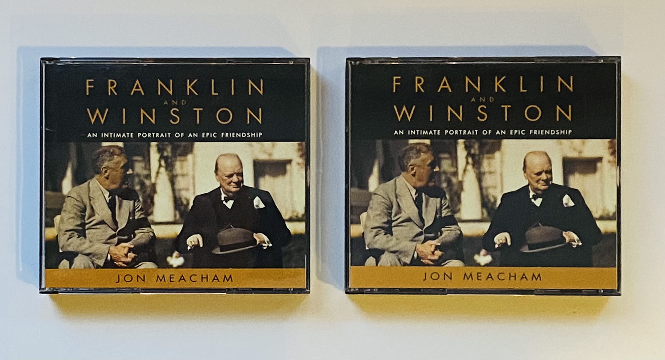 Franklin and Winston: An Intimate Portrait of an Epic Friendship (Two cases-8 cd's) -1st) discs 1-4 2nd) discs 4-8