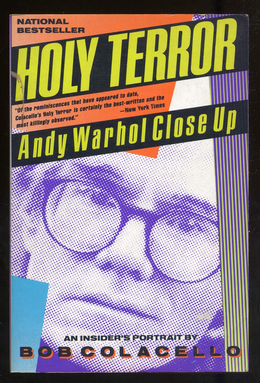 HOLY TERROR Andy Warhol Close Up