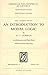 An introduction to modal logic by E.J. Lemmon