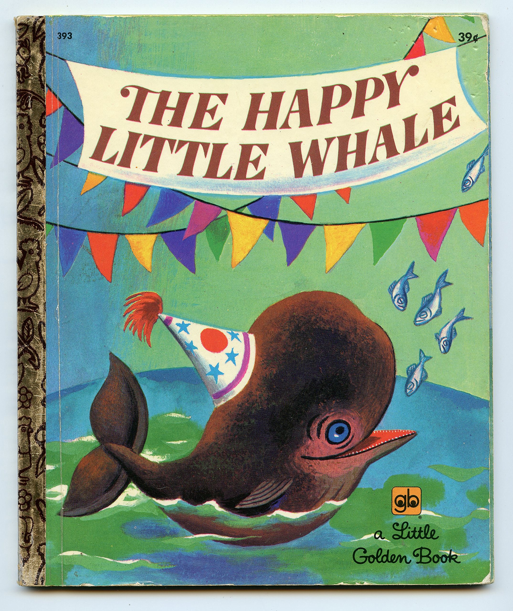The Happy Little Whale, A Little Golden Book (Hardcover)