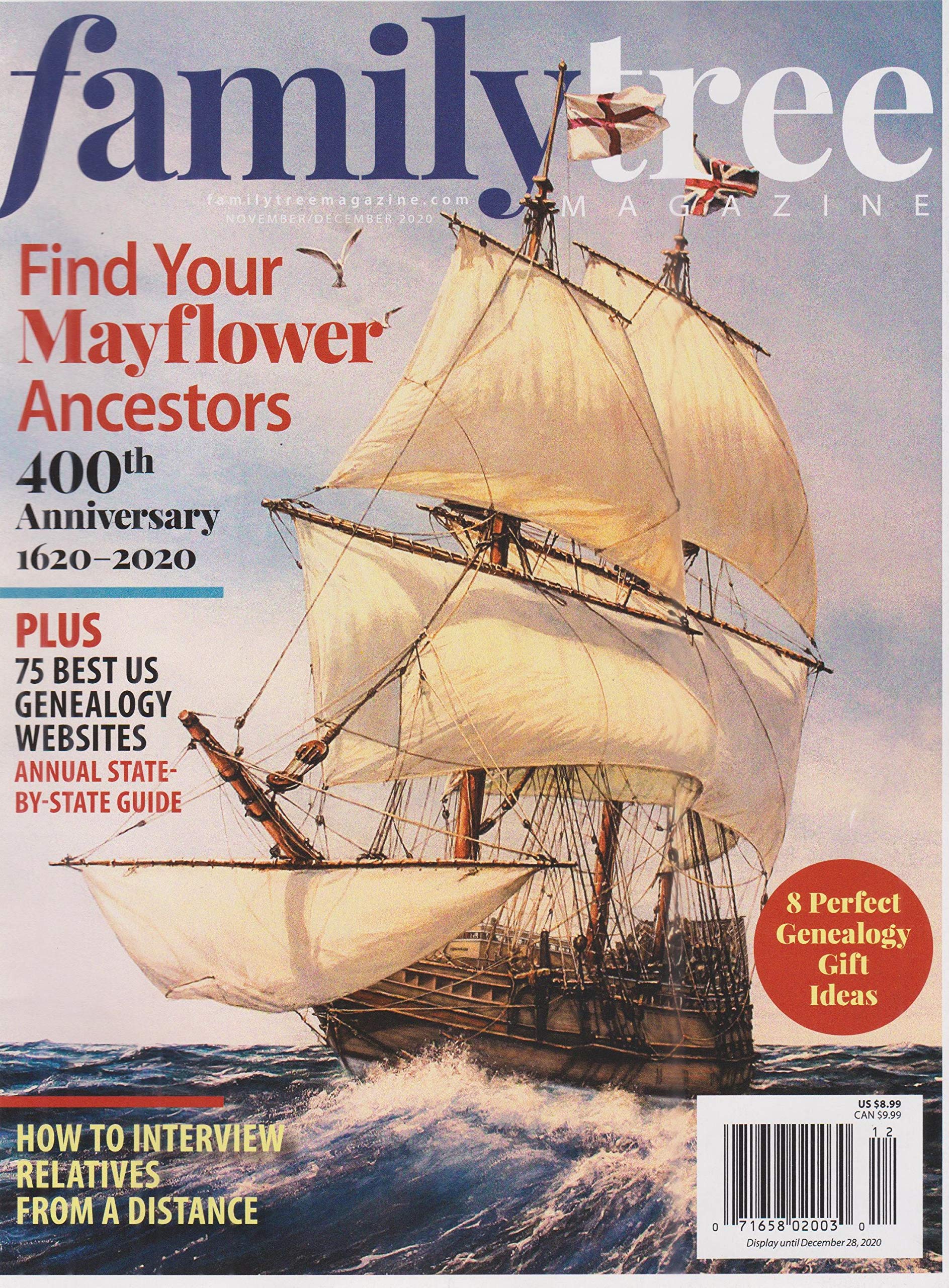 Family Tree Magazine November December 2020 (Unknown Binding)