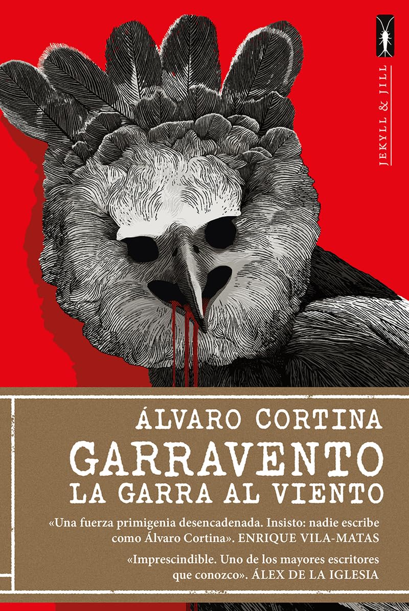 Portada de Garravento, la garra al viento, de Álvaro Cortina