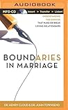 Boundaries in Mar...