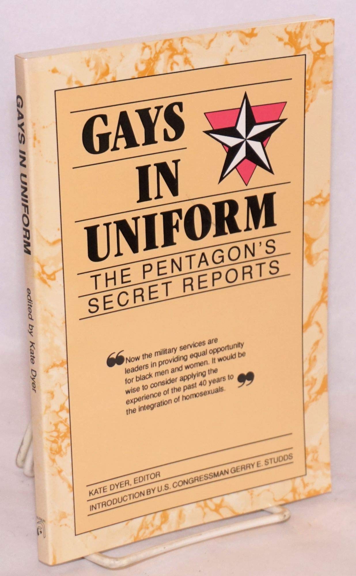 Gays in Uniform: The Pentagon's Secret Reports (Paperback)