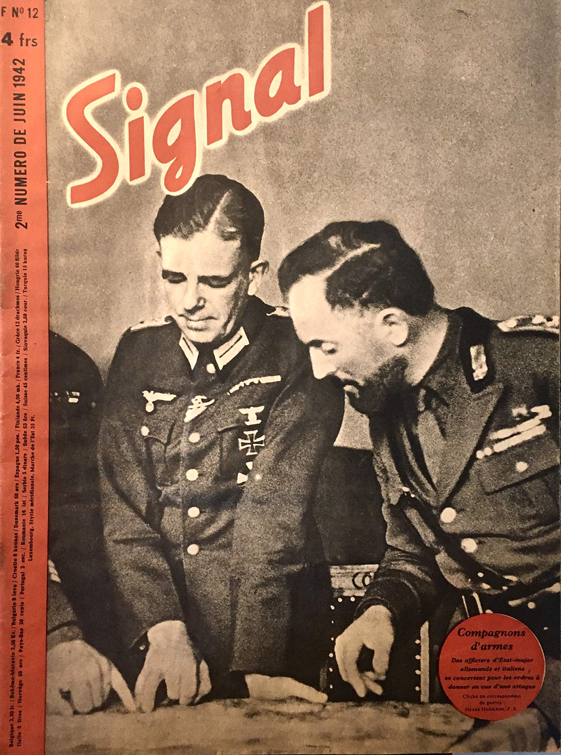 Signal / Revue Propagande Allemande / juin 1942 n°12 /Collaboration / Militaria (Paperback)