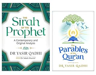 Dr Yasir Qadhi 2 Books Collection Set ( The Parables of the Qur'an (Hardback), The Sirah of the Prophet )