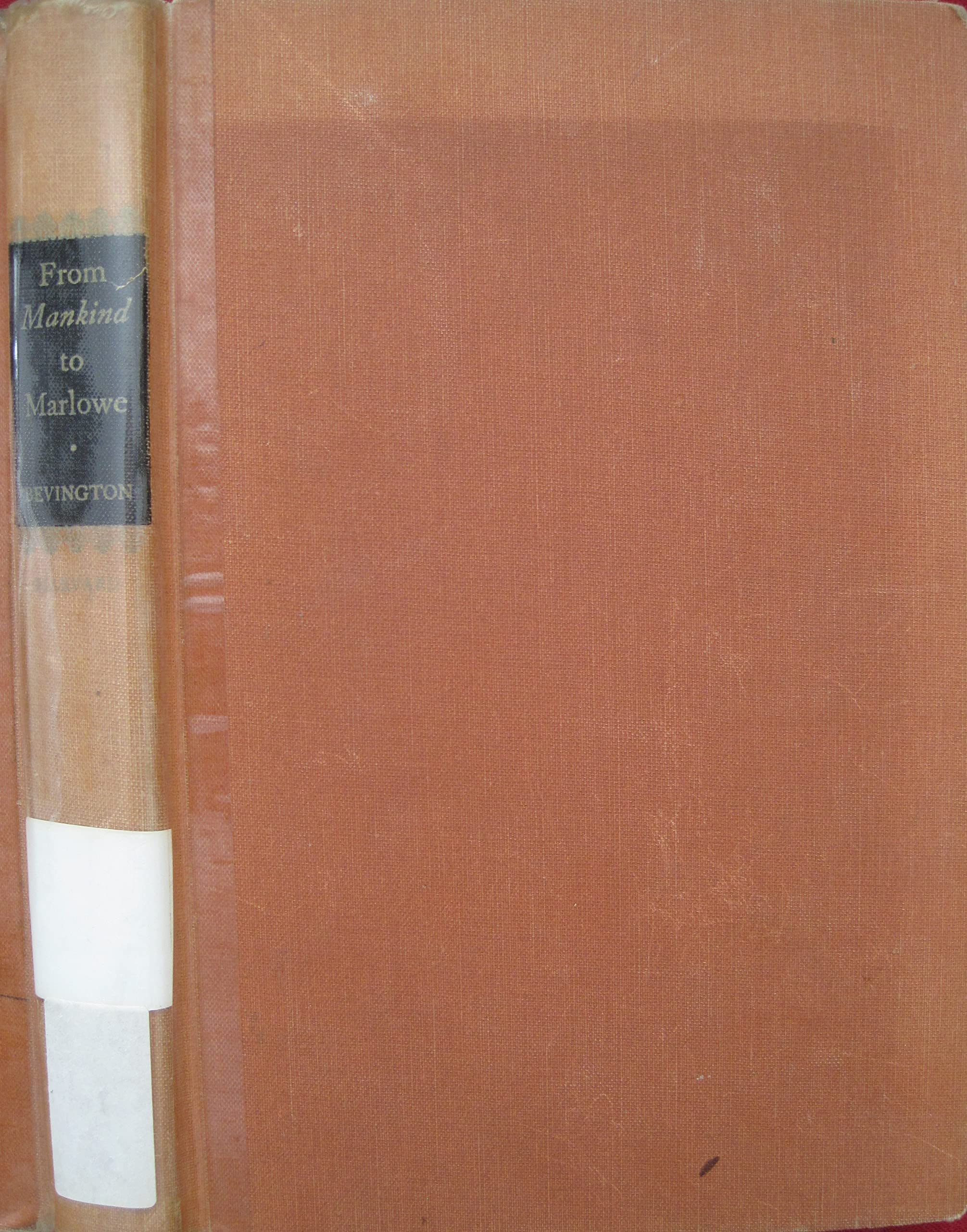 From <i>Mankind</i> to Marlowe: Growth of Structure in the Popular Drama of Tudor England (Hardcover)