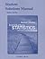 Student Solutions Manual for Introductory Statistics: Exploring the World through Data 1st edition by Gould, Robert N., Ryan, Colleen N., Keller, Robert (2012) Paperback