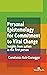 Personal Epistemology for Commitment to Vital Change: Insights from autism in the first person (Development and Education)