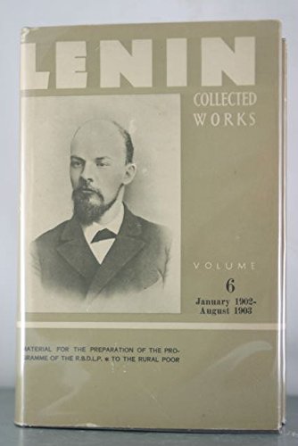V. I. Lenin : Collected Works : Volume 6 : January 1902 - August 1903 (Hardcover)