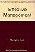Effective Management: People and Organization by Derek Torrington (1989-01-01)