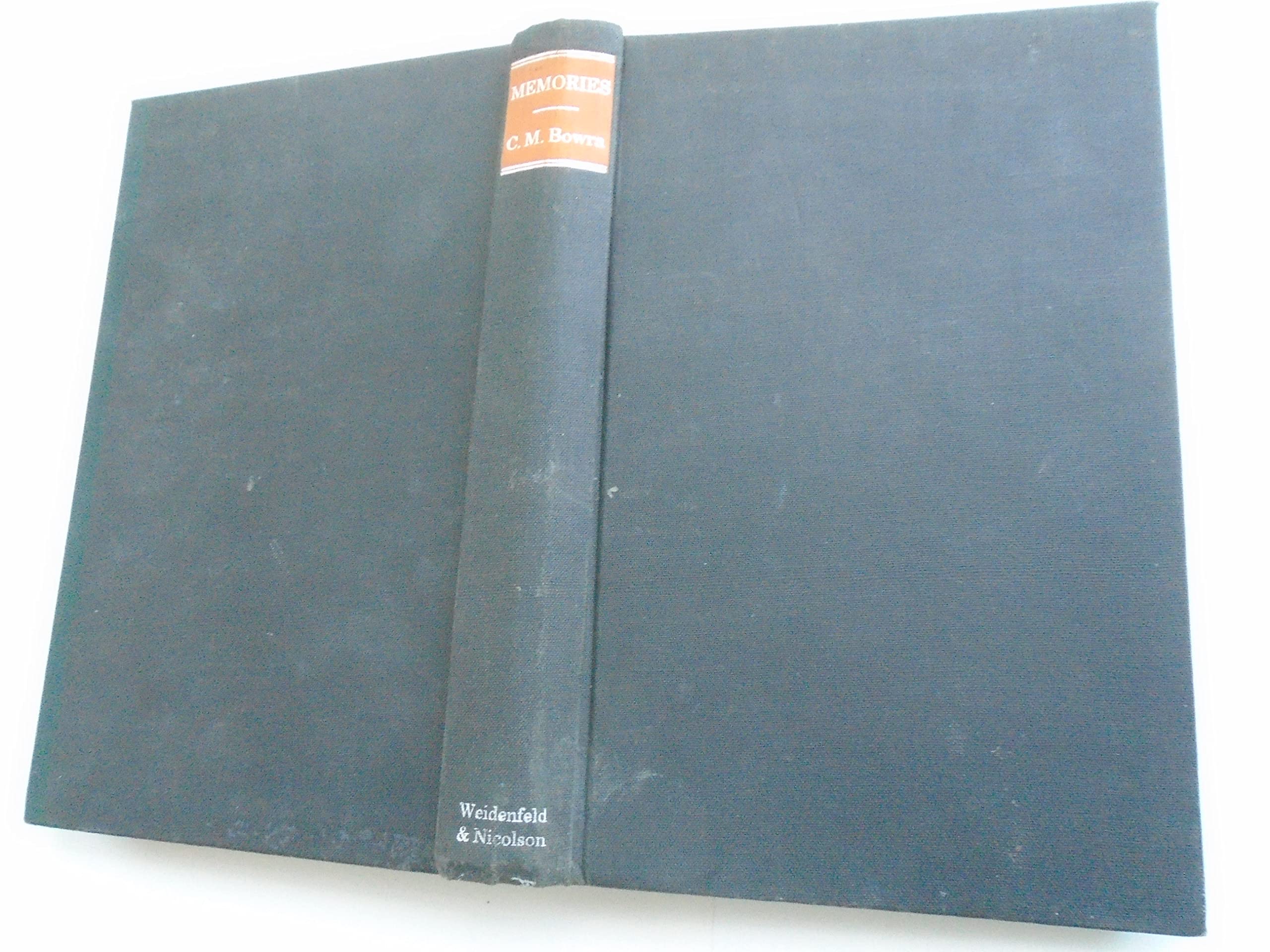 Memories 1898-1939 (Hardcover)