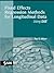 Fixed Effects Regression Methods for Longitudinal Data Using SAS by Paul D. Allison (5-Mar-2005) Paperback