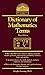 [(Dictionary of Mathematics Terms)] [Author: Douglas Downing] published on (September, 2009)