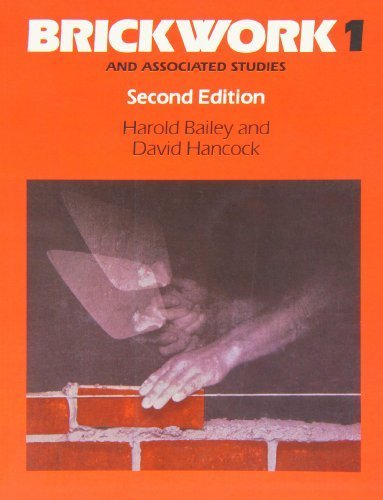 Brickwork and Associated Studies Volume 1: v. 1 by Harold Bailey (1990-03-05)