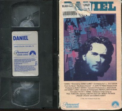 Daniel VHS Movie Timothy Hutton (Hardcover)