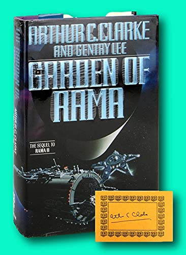 Vtg Arthur C Clarke, Gentry Lee / The Garden of Rama / Signed Bookplate First Ed. [Hardcover] Arthur C. Clarke; Gentry Lee
