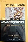 Criminal Investigation: A Method for Reconstructing the Past Criminal Investigation: A Method for Reconstructing the Past