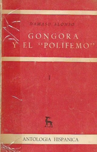 Volume 1 of Gongora Y El Polifemo (Paperback)