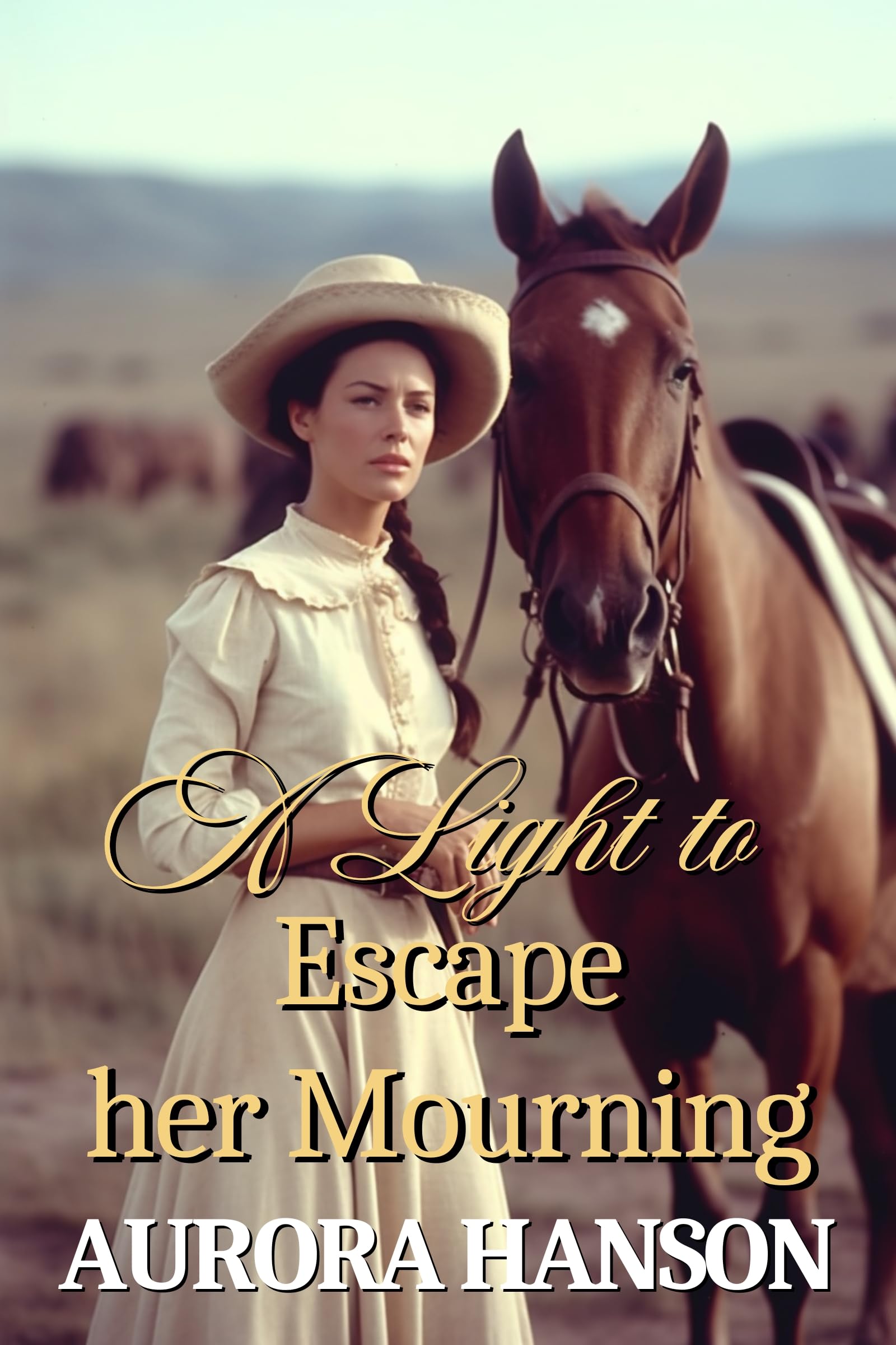 A Light to Escape her Mourning (Hearts of the Wild West)