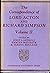 The Correspondence of Lord Acton and Richard Simpson by Josef L. Altholz