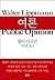 public opinion by Walter Lippman