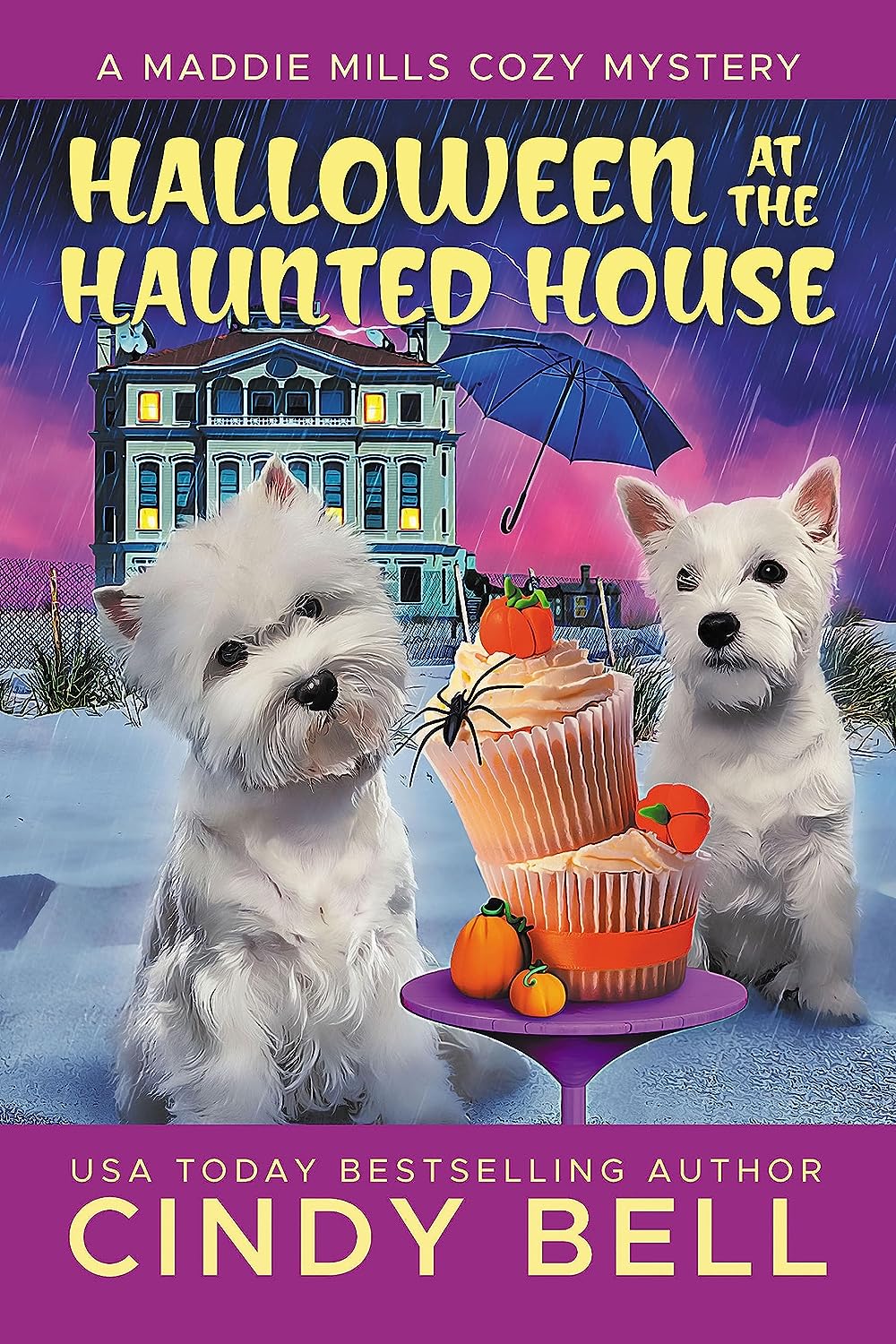 Halloween at the Haunted House (A Maddie Mills Cozy, #5)