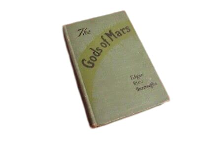 Antique Rare The Gods of Mars by Edgar Rice Burroughs (1918) Vintage Hardcover Novel [Hardcover] Edith Wharton