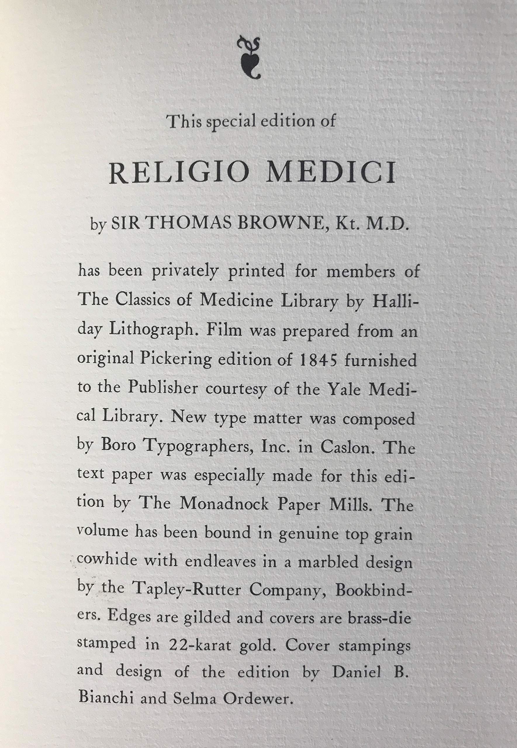 Religio Medici