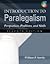 Intro to Paralegalism(7th, ...