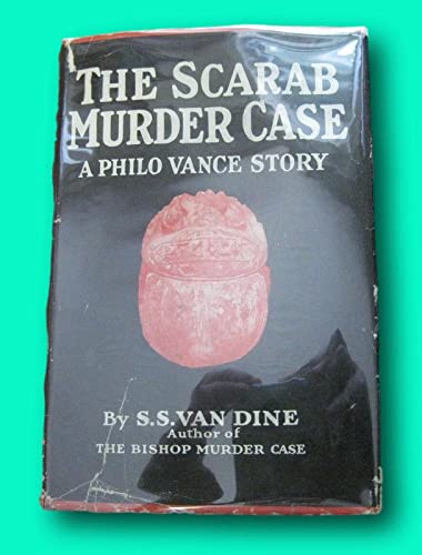 Rare THE SCARAB MURDER CASE S.S. van Dine - Philo Vance story -1st 1930 - Grosset [Hardcover] unknown