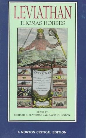 Leviathan: Authoritative Text : Backgrounds : Interpretations (Norton Critical Editions) by Thomas Hobbes (1996-11-07)